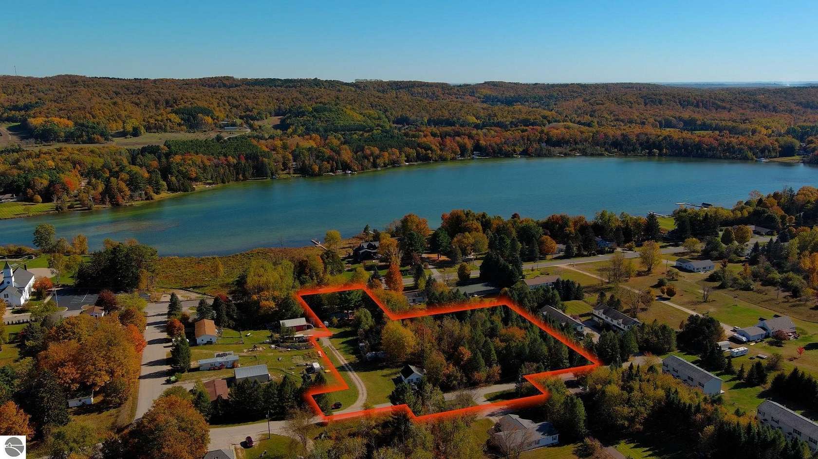 2.5 Acres of Land with Home for Sale in Lake Leelanau, Michigan