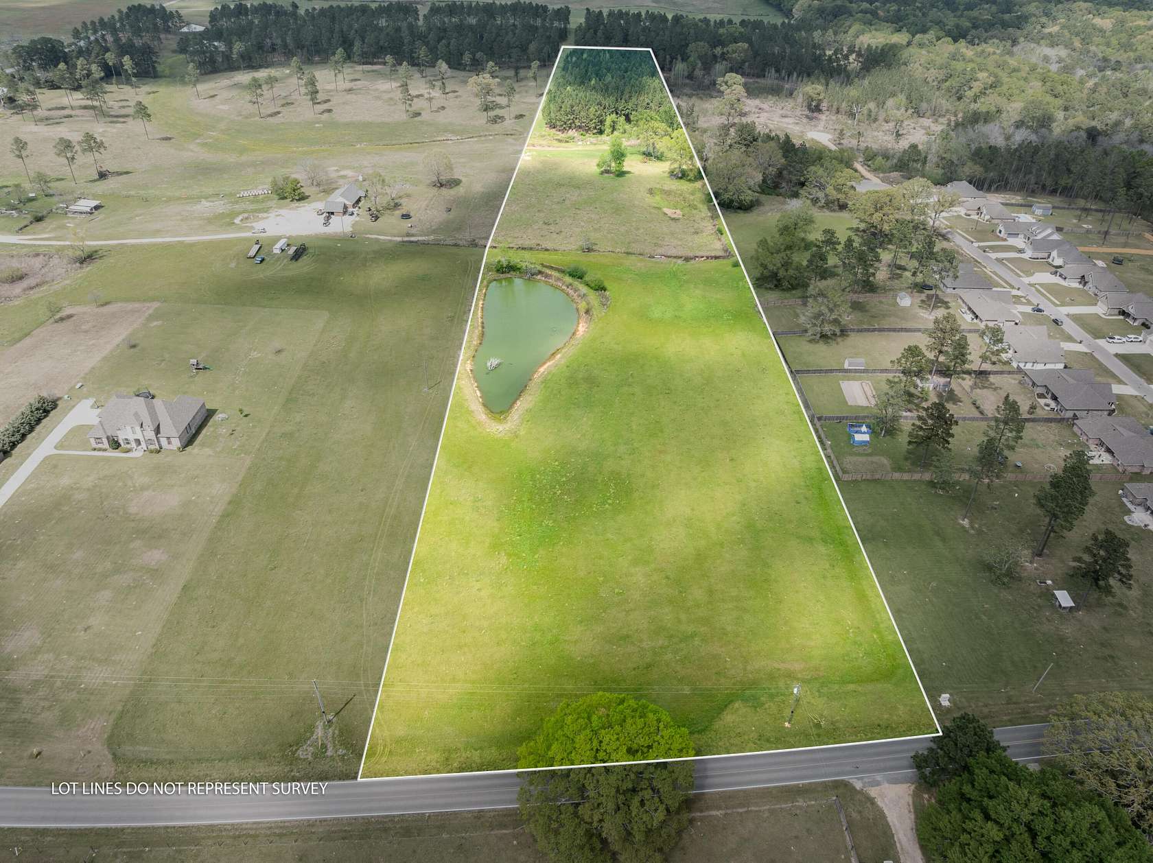 16.3 Acres of Land for Sale in Columbia, Mississippi