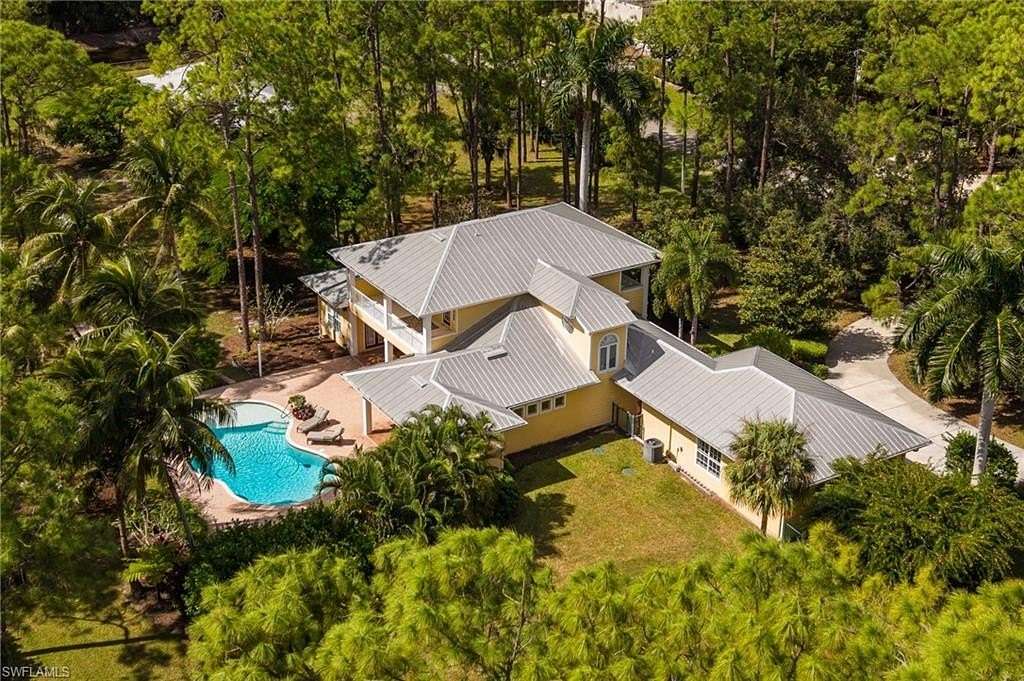 4.19 Acres of Land with Home for Sale in Naples, Florida