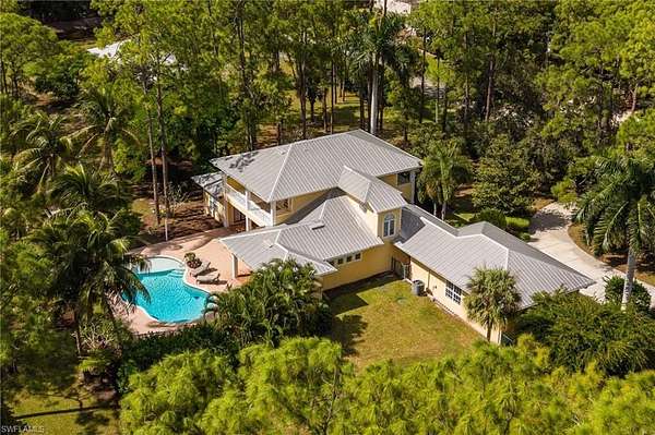 4.19 Acres of Land with Home for Sale in Naples, Florida