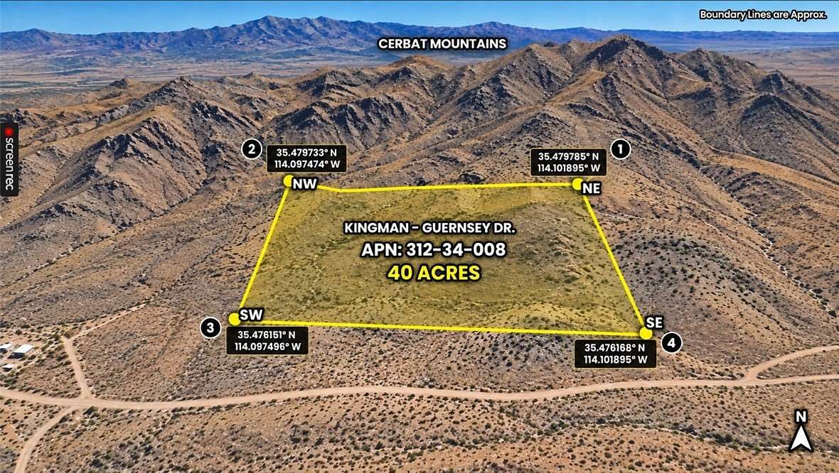 40 Acres of Land for Sale in Kingman, Arizona