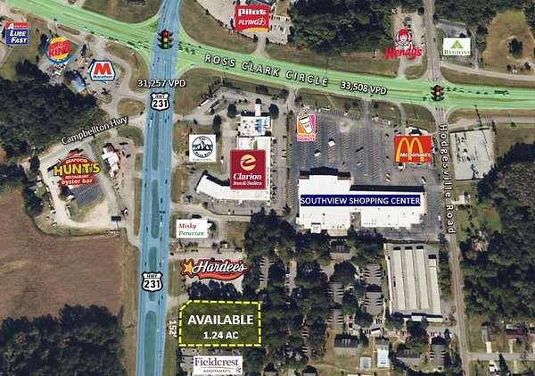 1.24 Acres of Commercial Land for Sale in Dothan, Alabama