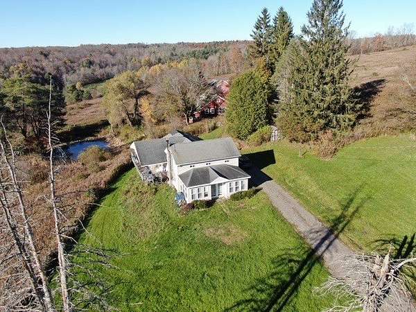 24 Acres of Recreational Land with Home for Sale in Bainbridge, New York