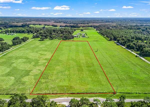 12.3 Acres of Land for Sale in Bushnell, Florida