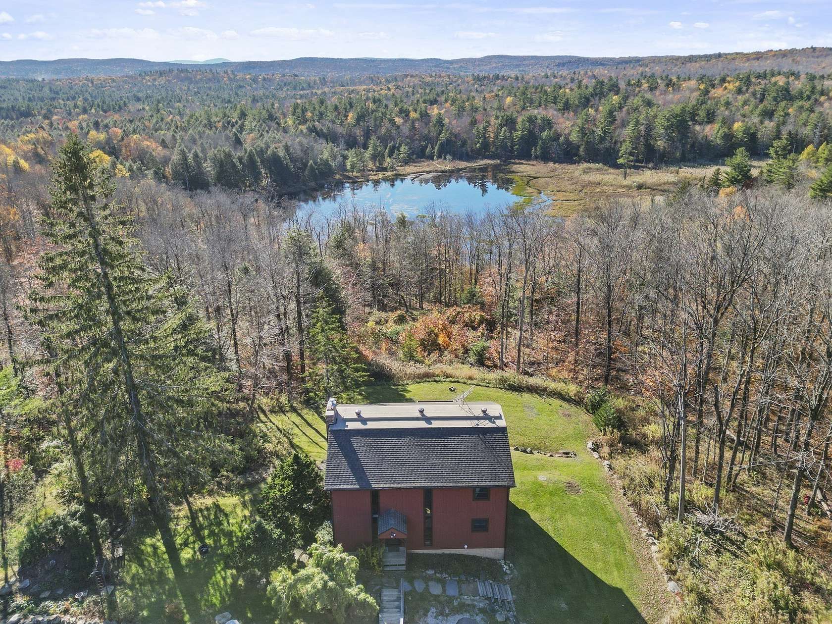 4.19 Acres of Land with Home for Sale in Becket, Massachusetts