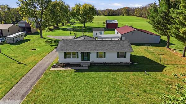 5.39 Acres of Land with Home for Sale in New Carlisle, Ohio