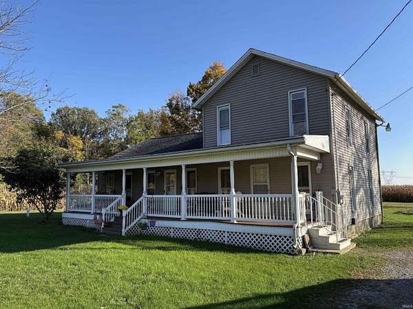 18.2 Acres of Land with Home for Sale in Uniondale, Indiana