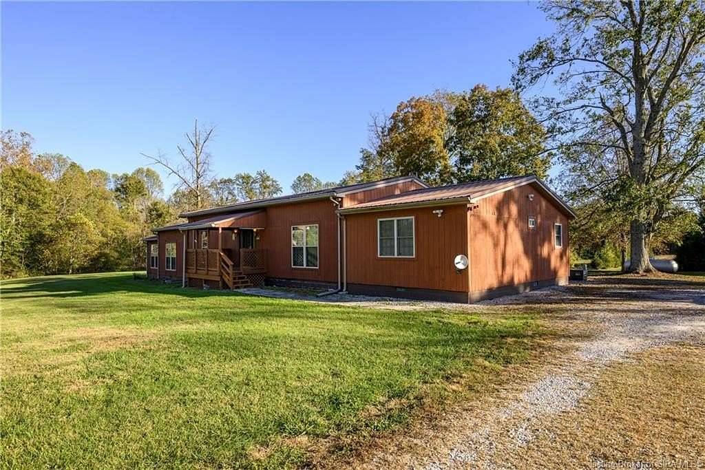 17.4 Acres of Recreational Land with Home for Sale in Scottsburg, Indiana