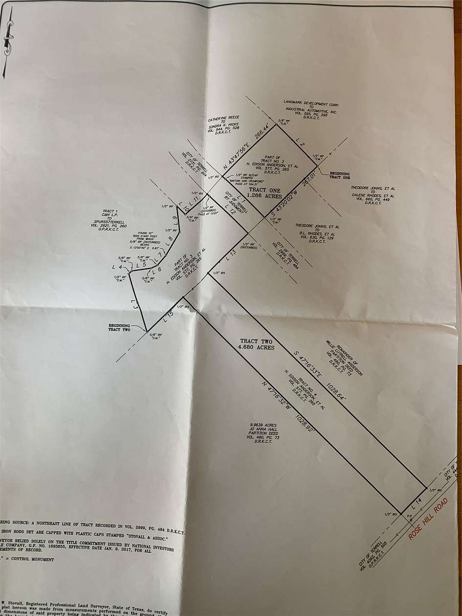 6 Acres of Land for Sale in Terrell, Texas