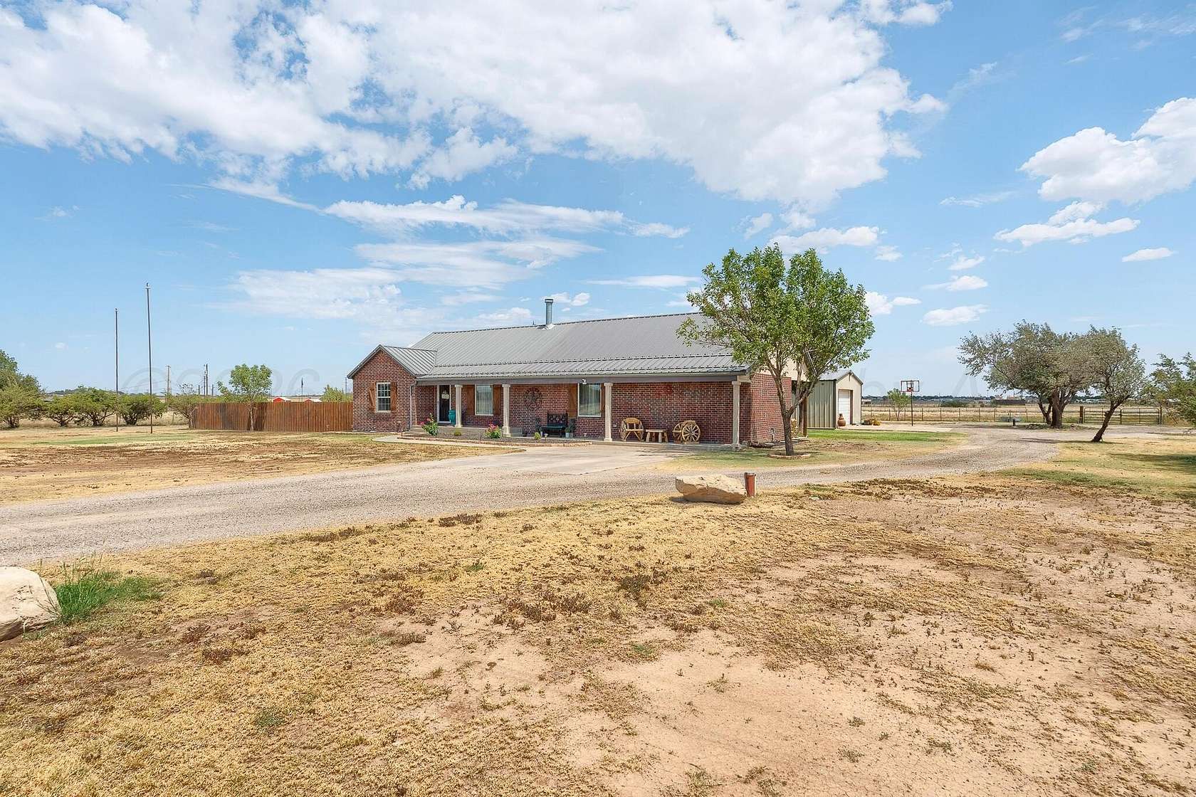 5 Acres of Land with Home for Sale in Amarillo, Texas