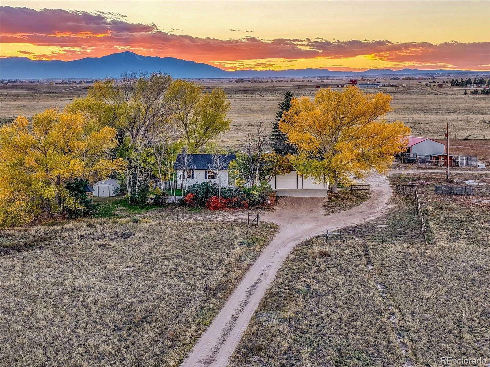 20 Acres of Land with Home for Sale in Calhan, Colorado