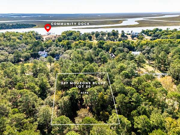 1 Acre of Residential Land for Sale in McClellanville, South Carolina