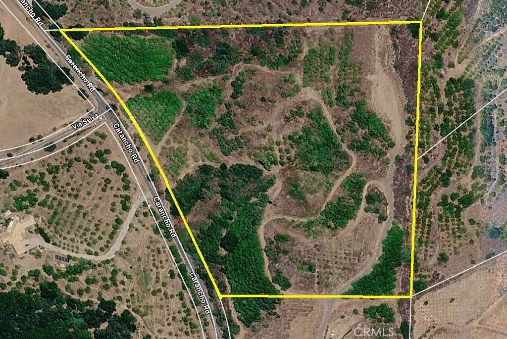 19.3 Acres of Land for Sale in Temecula, California