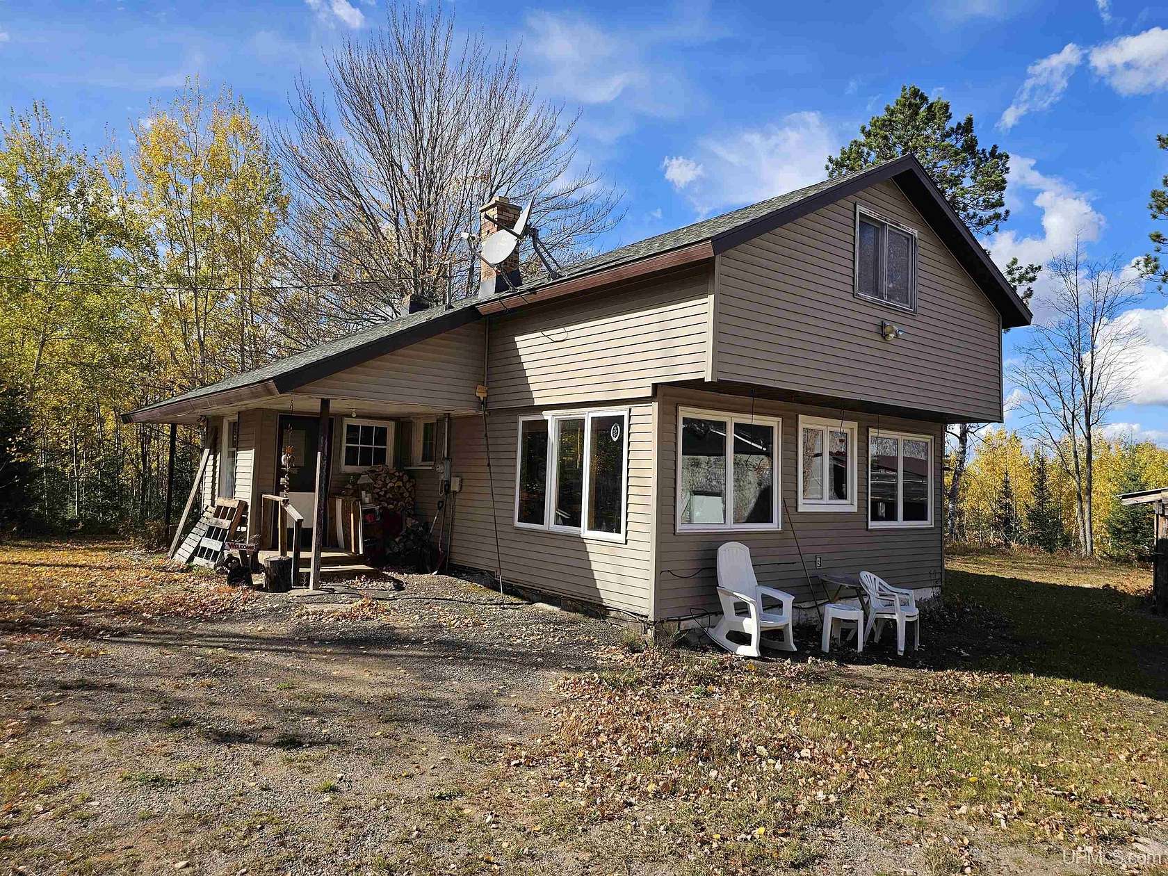 80 Acres of Recreational Land with Home for Sale in Ishpeming, Michigan