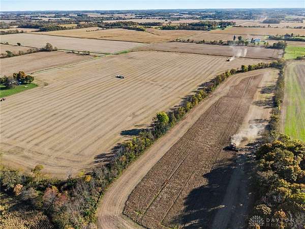 166 Acres of Agricultural Land with Home for Sale in New Vienna, Ohio