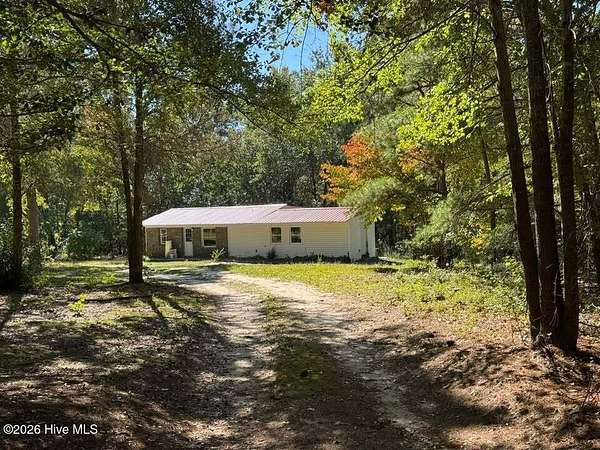 5.38 Acres of Land with Home for Sale in Rockingham, North Carolina