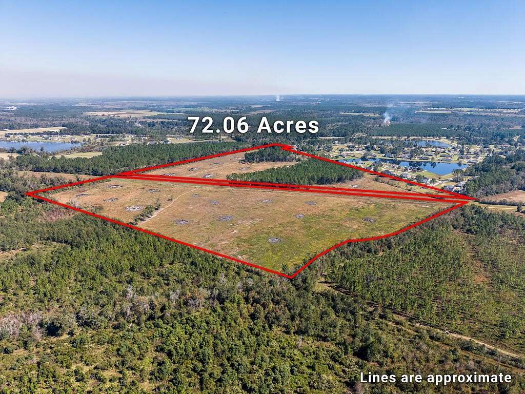 72 Acres of Land for Sale in Broxton, Georgia