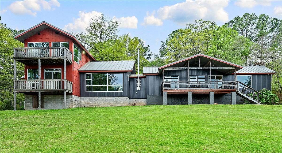 2.68 Acres of Land with Home for Sale in Garfield, Arkansas