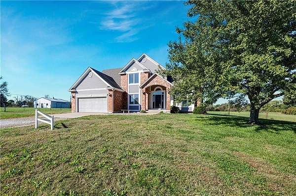 3.15 Acres of Land with Home for Sale in Bucyrus, Kansas