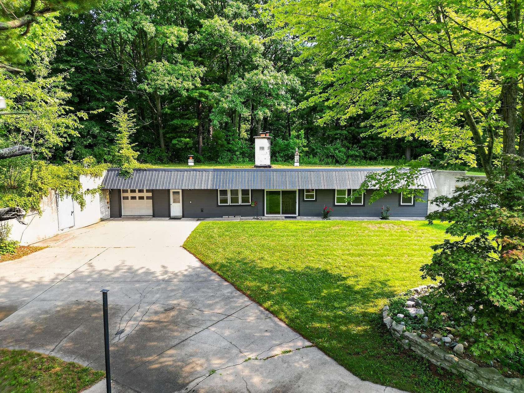 3.3 Acres of Land with Home for Sale in Pierson, Michigan