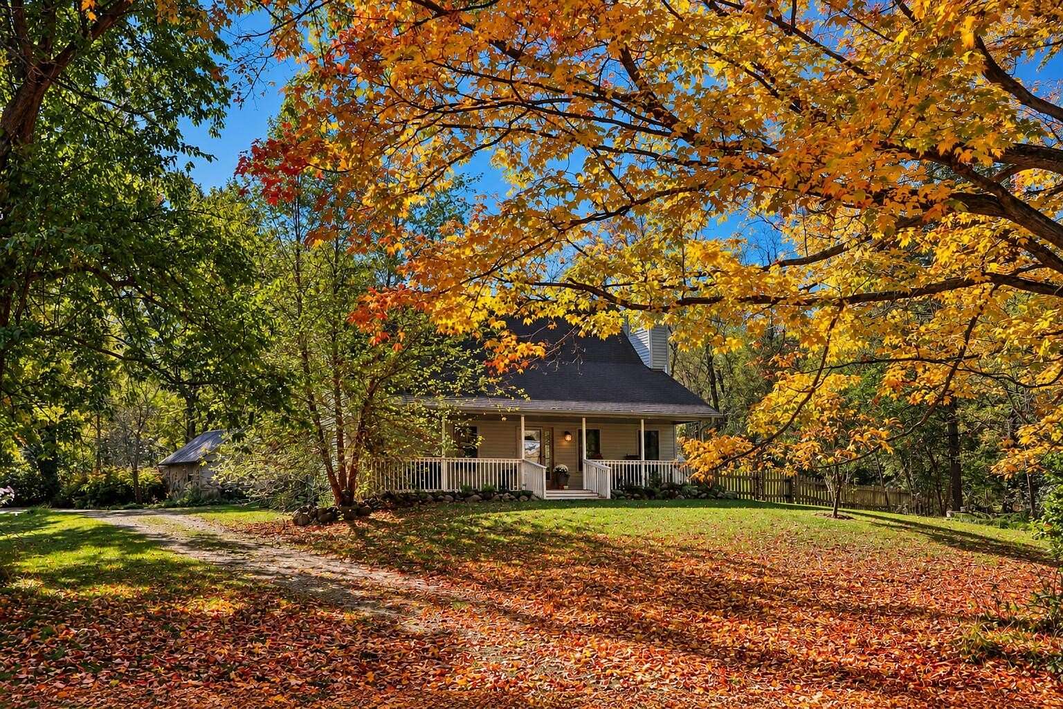 5 Acres of Land with Home for Sale in Dousman, Wisconsin