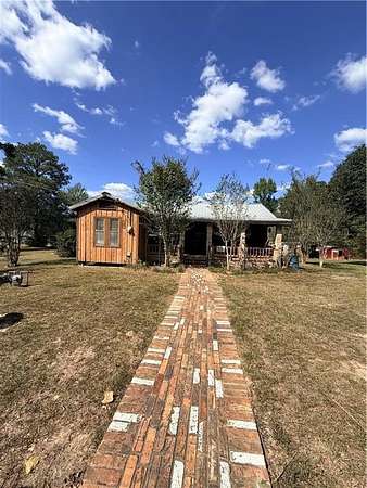 33.5 Acres of Recreational Land with Home for Sale in Pollock, Louisiana