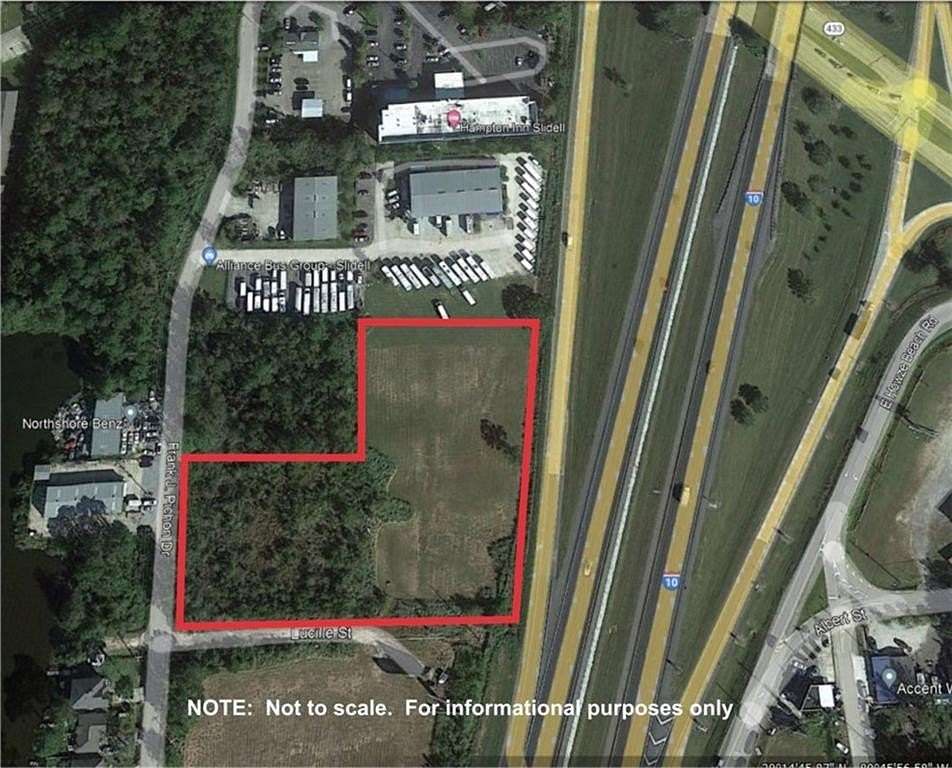Improved Commercial Land for Lease in Slidell, Louisiana