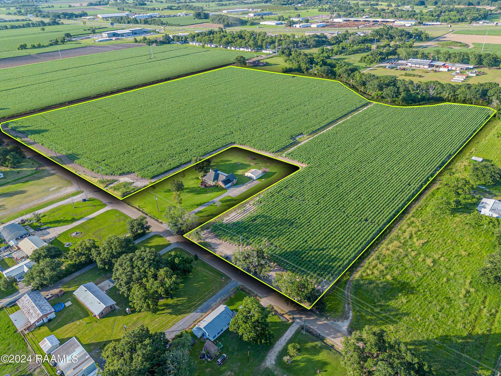 15.3 Acres of Land for Sale in New Iberia, Louisiana