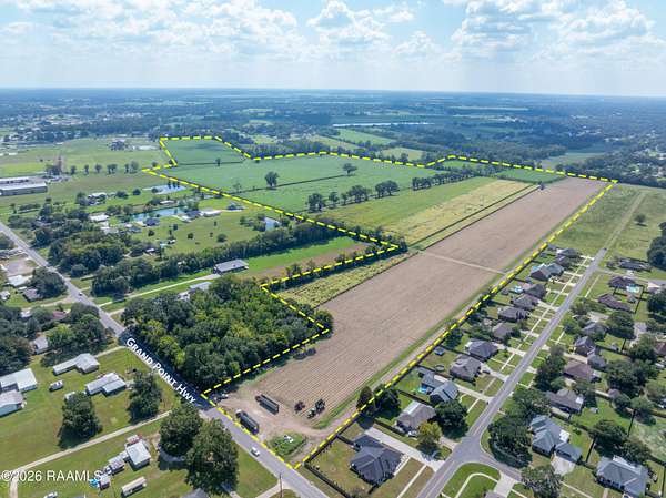 135 Acres of Agricultural & Residential Land for Sale in Breaux Bridge, Louisiana