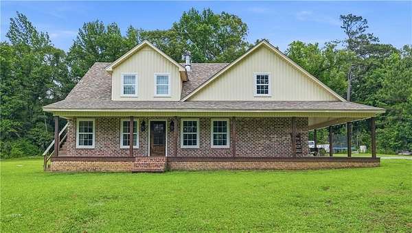 3.45 Acres of Land with Home for Sale in Georgetown, Louisiana