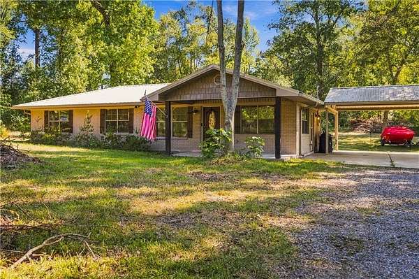 1.5 Acres of Land with Home for Sale in Pollock, Louisiana