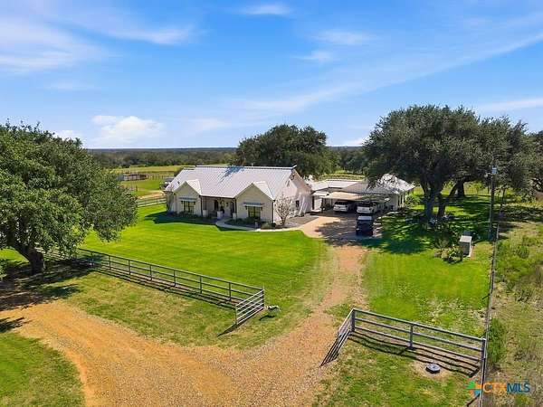 20 Acres of Agricultural Land with Home for Sale in Yoakum, Texas