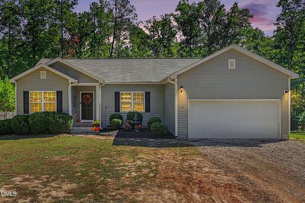 3 Acres of Land with Home for Sale in New Hill, North Carolina
