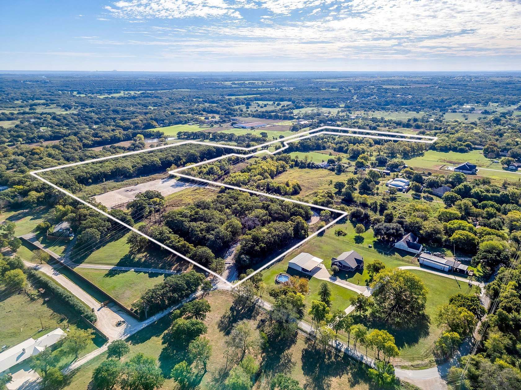 17.4 Acres of Recreational & Residential Land for Sale in Burleson, Texas