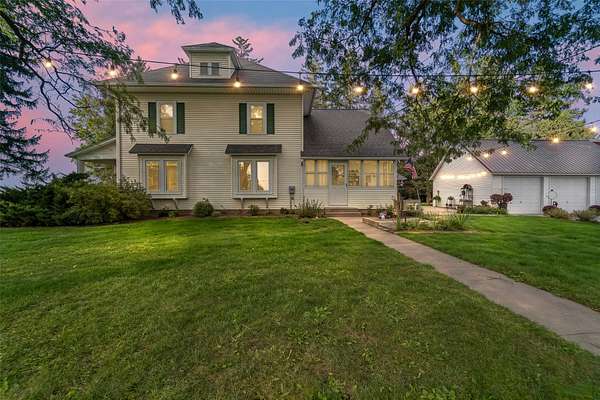 3.44 Acres of Land with Home for Sale in Melbourne, Iowa
