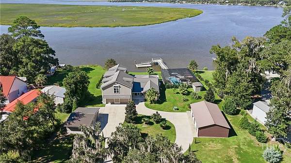 1.6 Acres of Land with Home for Sale in Midway, Georgia