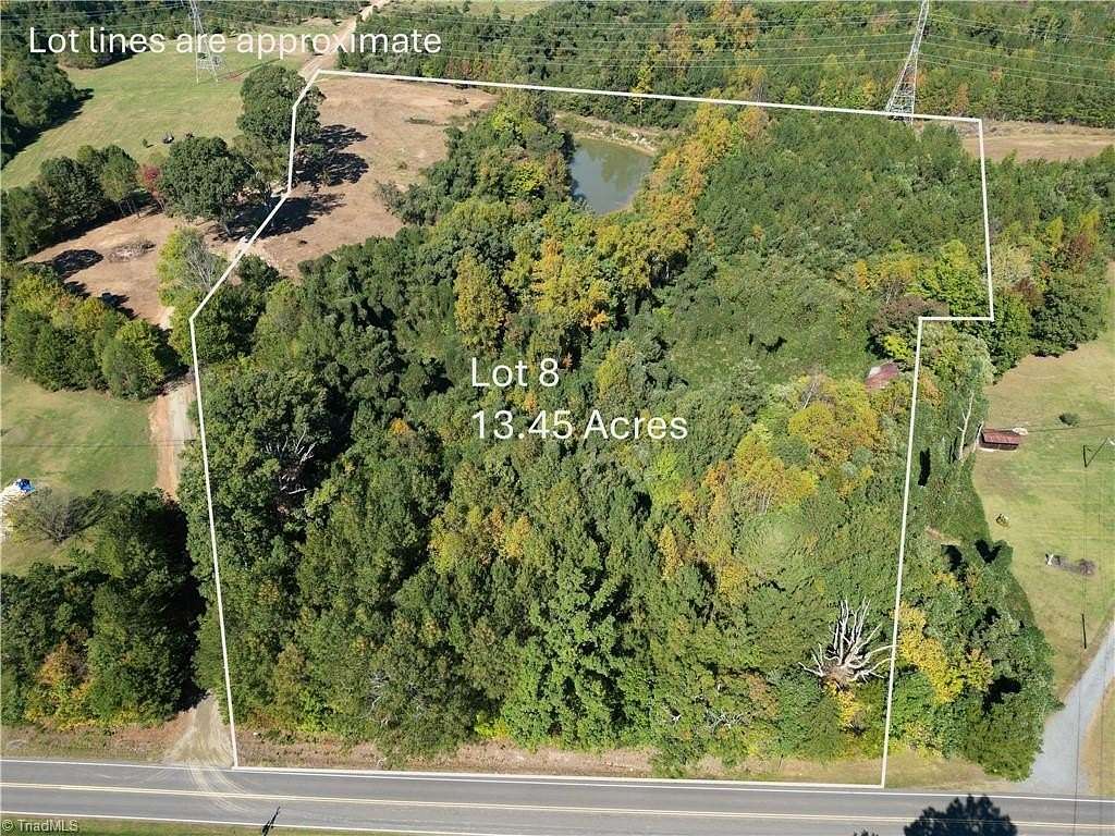 13.5 Acres of Recreational & Residential Land for Sale in Reidsville, North Carolina