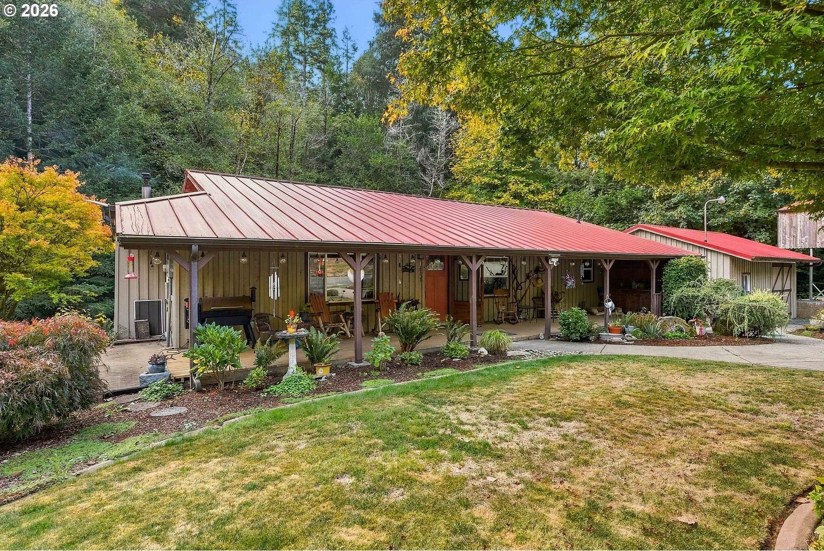 3 Acres of Land with Home for Sale in Myrtle Point, Oregon
