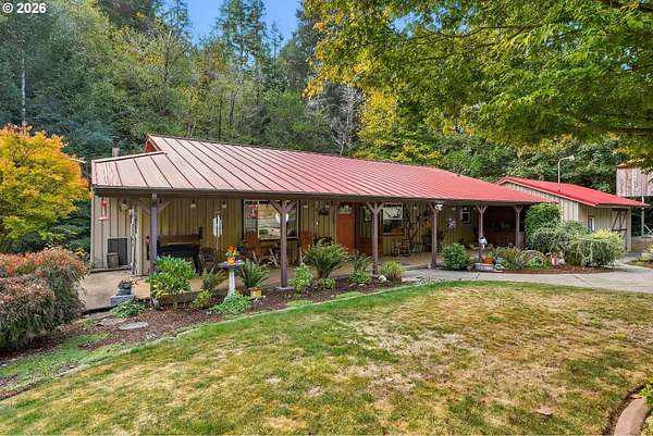 3 Acres of Land with Home for Sale in Myrtle Point, Oregon