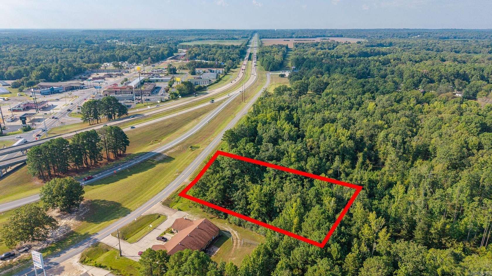 1.5 Acres of Commercial Land for Sale in Caddo Valley, Arkansas