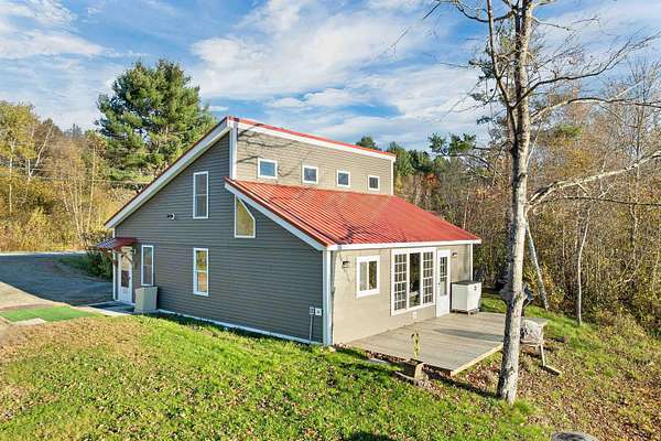 6 Acres of Land with Home for Sale in Canaan, New Hampshire