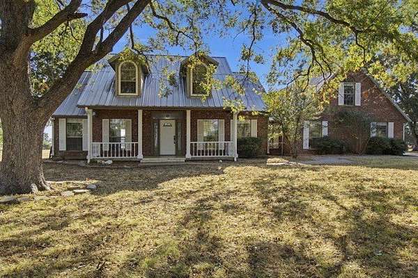10.2 Acres of Land with Home for Sale in Honey Grove, Texas