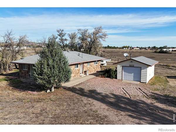 2.5 Acres of Land with Home for Sale in Berthoud, Colorado