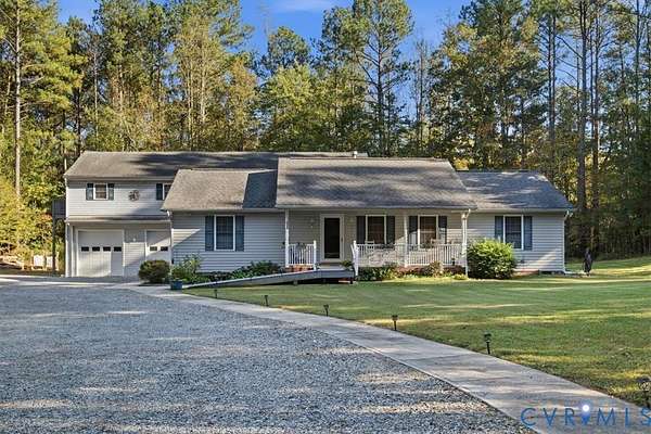 10 Acres of Land with Home for Sale in Ruther Glen, Virginia