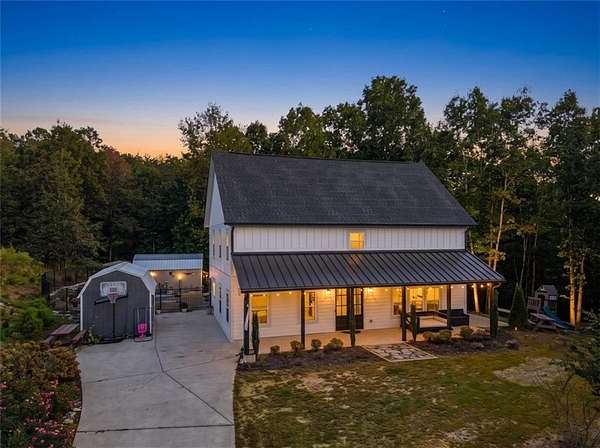 3.46 Acres of Land with Home for Sale in Ball Ground, Georgia