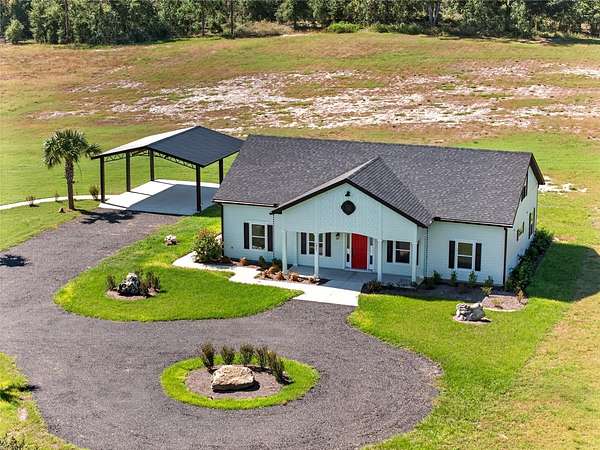 5 Acres of Land with Home for Sale in Bell, Florida