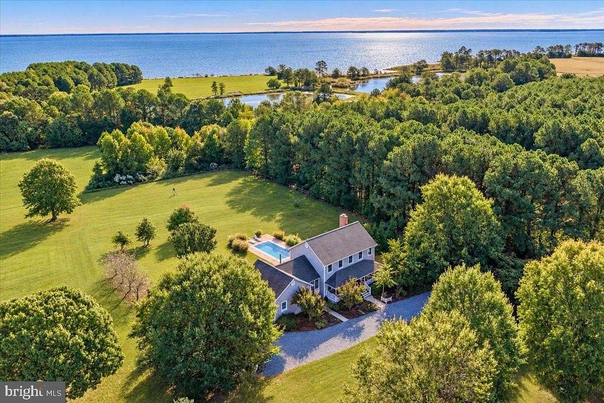 2 Acres of Land with Home for Sale in Tilghman, Maryland