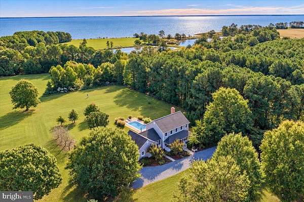 2 Acres of Land with Home for Sale in Tilghman, Maryland