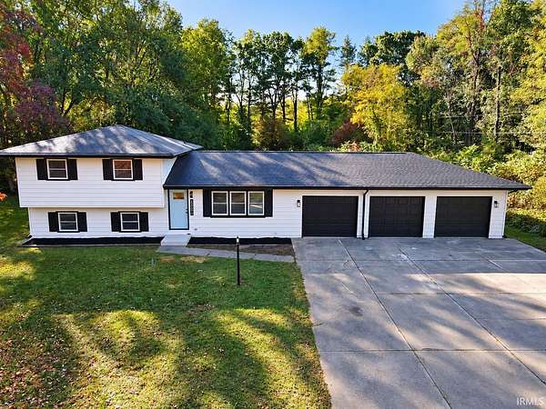 2 Acres of Land with Home for Sale in Elkhart, Indiana