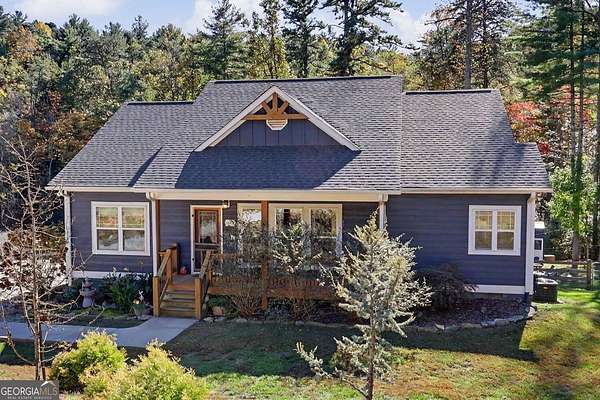 4.87 Acres of Land with Home for Sale in Tiger, Georgia